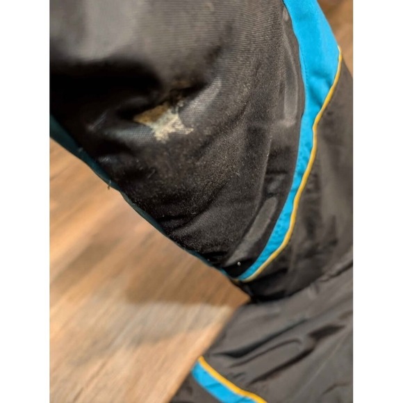 90's Jacksonville Jaguars Vintage Nike Big Logo Puffer Jacket Size XXL With Hood - Picture 5 of 7